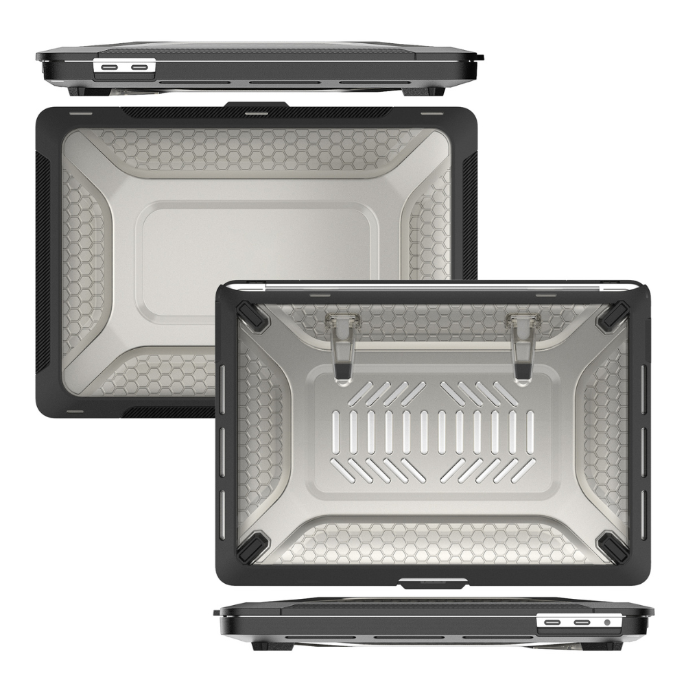 Protector para Macbook Air 13.3´ Reforzado Negro (A1932/A2179/A2337 M1)