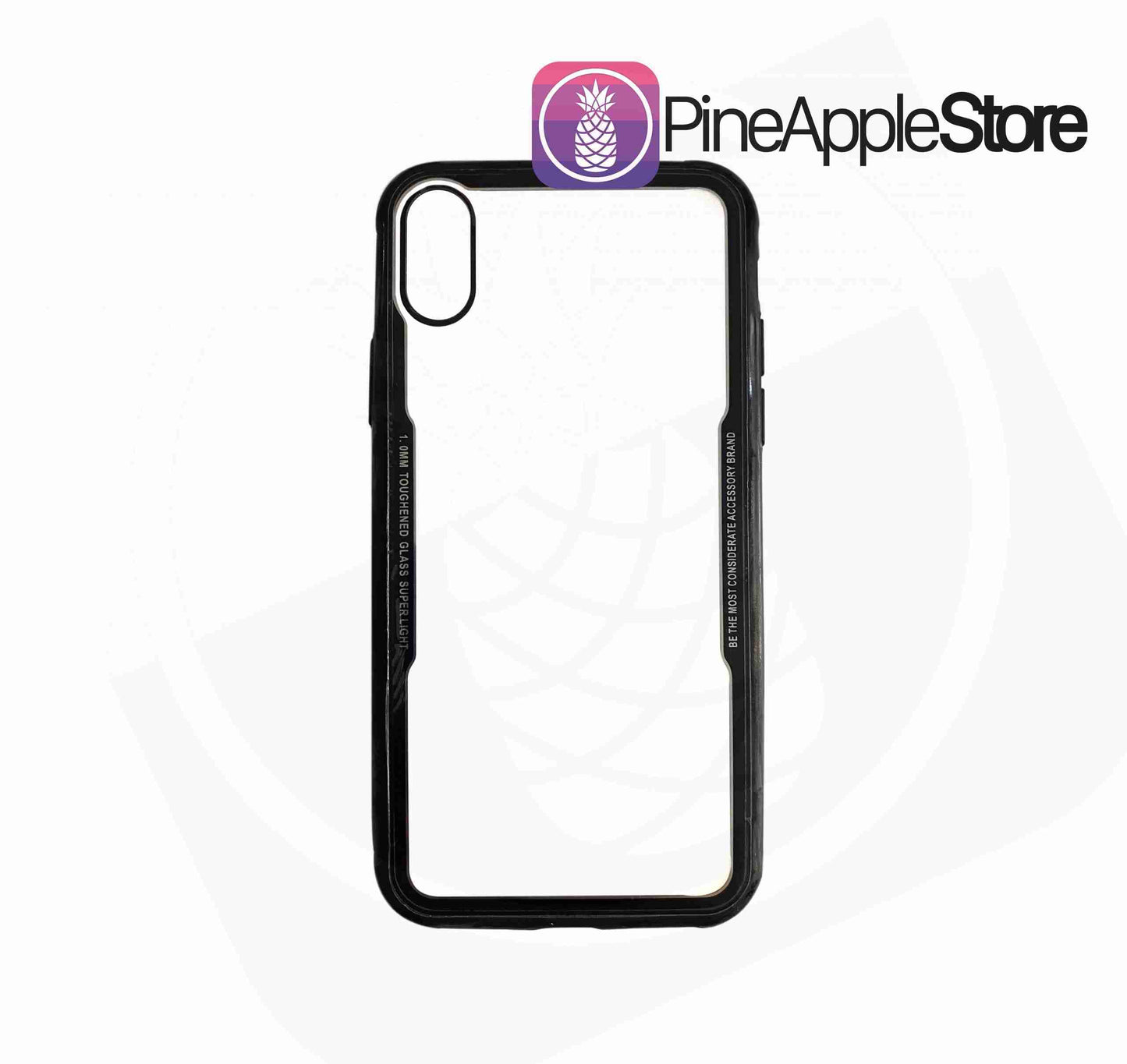 Protector Borde de Goma Negro iPhone X/Xs