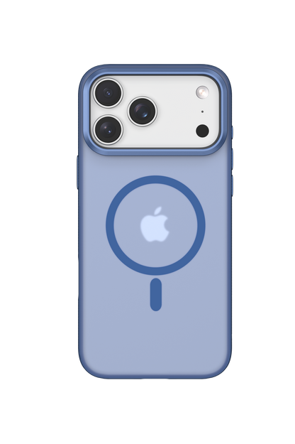 Funda para iPhone 17 Pro Max con MagSafe Joy Elegant Azul Comma