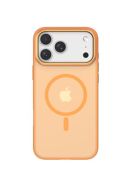Funda para iPhone 17 Pro con MagSafe Joy Elegant Naranjo Comma