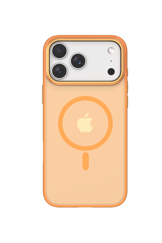 Funda para iPhone 17 Pro con MagSafe Joy Elegant Naranjo Comma