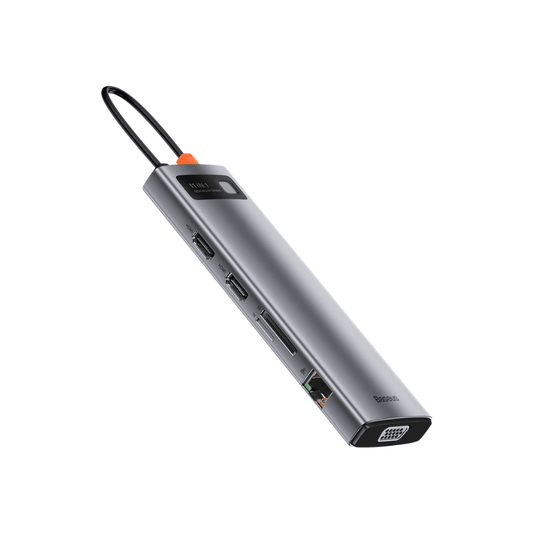 Hub USB-C Metal Gleam Series 9 en 1 Baseus
