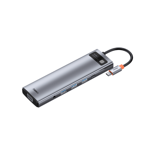 Hub USB-C Metal Gleam Series 9 en 1 Baseus