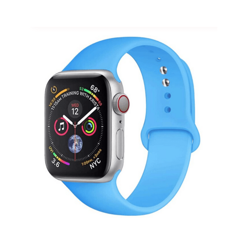 Pulsera para Apple Watch Silicona Rojo 42-44-45mm