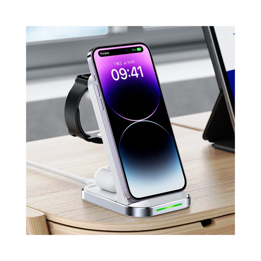 Cargador inalambrico Acefast 3 en 1