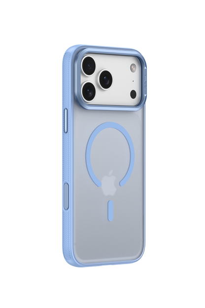Funda para iPhone 17 Pro/18 Pro con MagSafe New Joy Elegant Celeste Comma