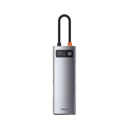 Hub USB-C Metal Gleam Series 8 en 1 Baseus