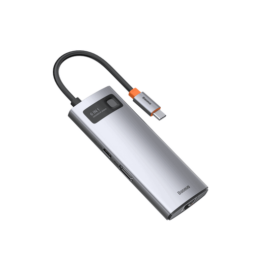Hub USB-C Metal Gleam Series 8 en 1 Baseus