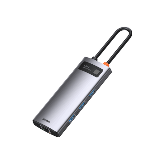 Hub USB-C Metal Gleam Series 8 en 1 Baseus