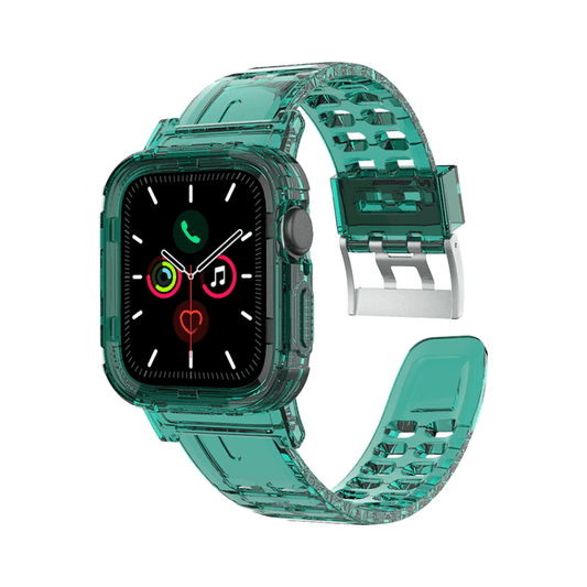 Pulsera con Case Apple Watch Verde 42-44mm