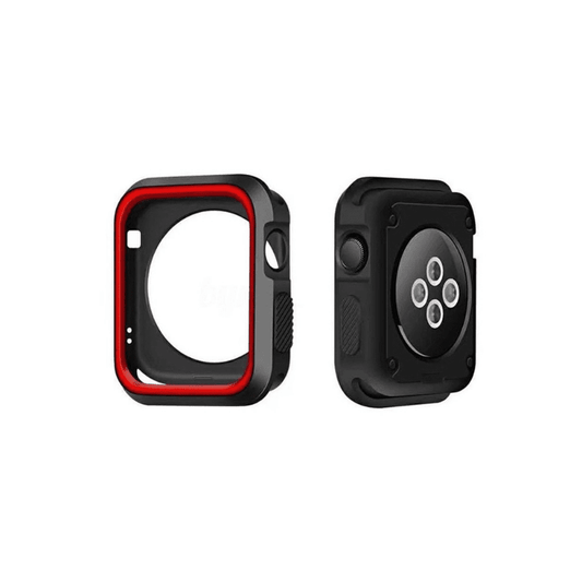 Case Apple Watch Negro/Rojo 42mm