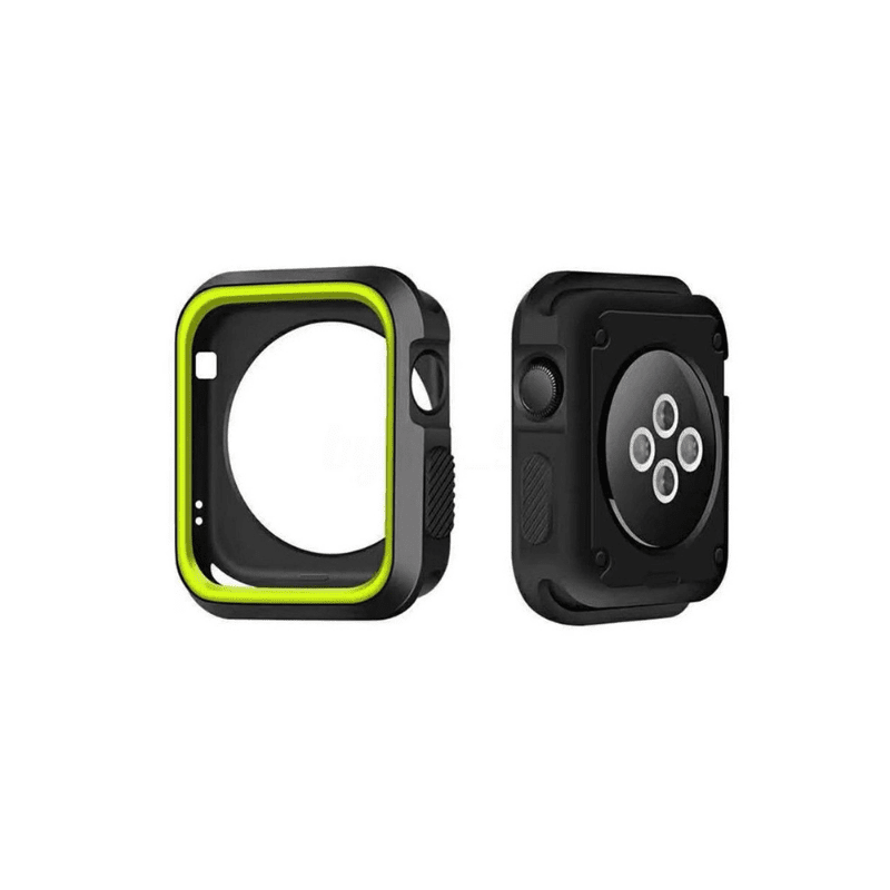 Case Apple Watch Negro/Amarillo 42mm