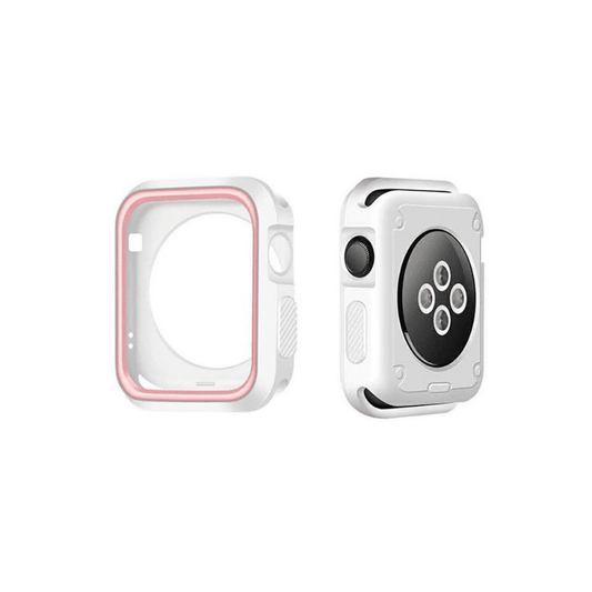 Case Apple Watch Blanco/Rosado 38mm