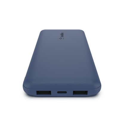 Batería portátil /Power Bank 10.000 mAh USB-A / USB-C Azul Belkin