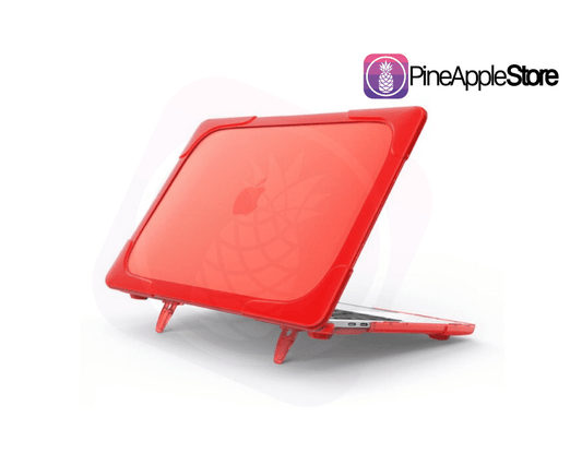 Protector Externo Macbook New Air RETINA 13.3´ Reforzado Gris Oscuro (Con Touch ID A1932/A2179/A2337 M1)