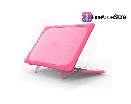 Protector Externo Macbook New Air RETINA 13.3´ Reforzado Gris Oscuro (Con Touch ID A1932/A2179/A2337 M1)