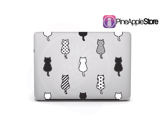 Protector Externo Macbook Air 13.3´ Cats Back (Con Touch ID A1932/A2179/A2337 M1