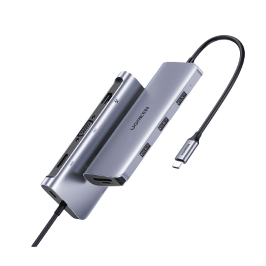 HUB USB-C 9 en 1 HDMI / VGA Ugreen