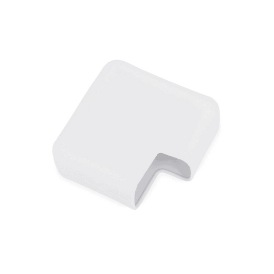 Protector Silicona Cargador Macbook 45w Blanco