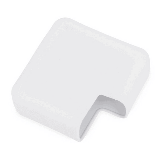 Protector Silicona Cargador Macbook 45w Blanco