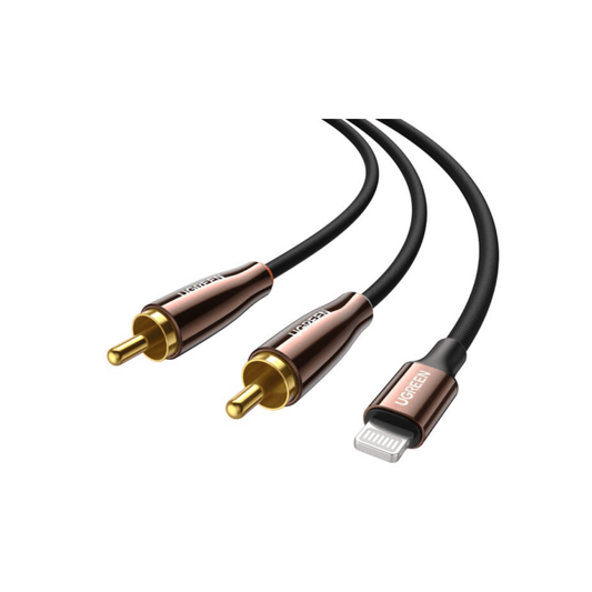 Cable Lightning a RCA MFi Ugreen