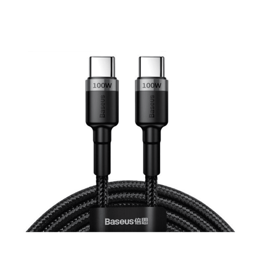 Cable de Carga USB-C 2 metros Blanco Baseus