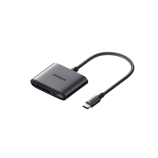 Adaptador USB-C a Lector SD/Micro SD/USB Ugreen