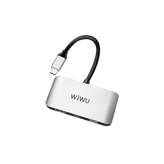 Hub USB-C 3 en 1 Alpha C2H WIWU
