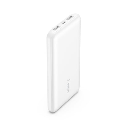 Batería portátil /Power Bank 10.000 mAh USB-A / USB-C Blanco Belkin