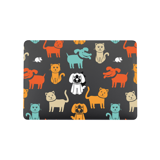 Protector para Macbook Air 13.6´ Cat- Dog (A2681 M2- A3113 M3- A3240 M4)