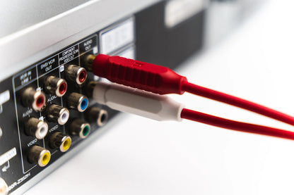 Cable RCA a RCA Blanco 2 Metros DjTechTools