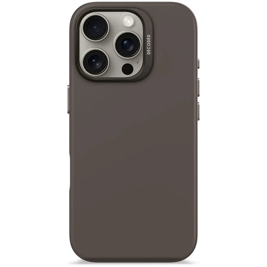 Funda de silicona para iPhone 16 Pro Max con MagSafe Phantom Black Decoded