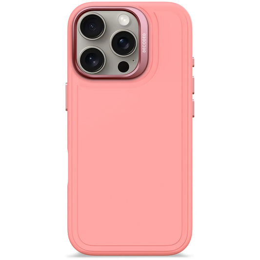 Funda de silicona para iPhone 16 Pro con MagSafe STACK Bubble Gum Pink Decoded