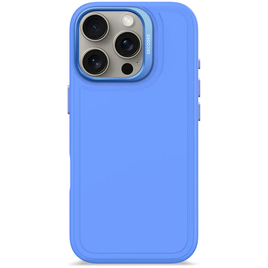 Funda de silicona para iPhone 16 Pro Max con MagSafe STACK Super Sonic Blue Decoded