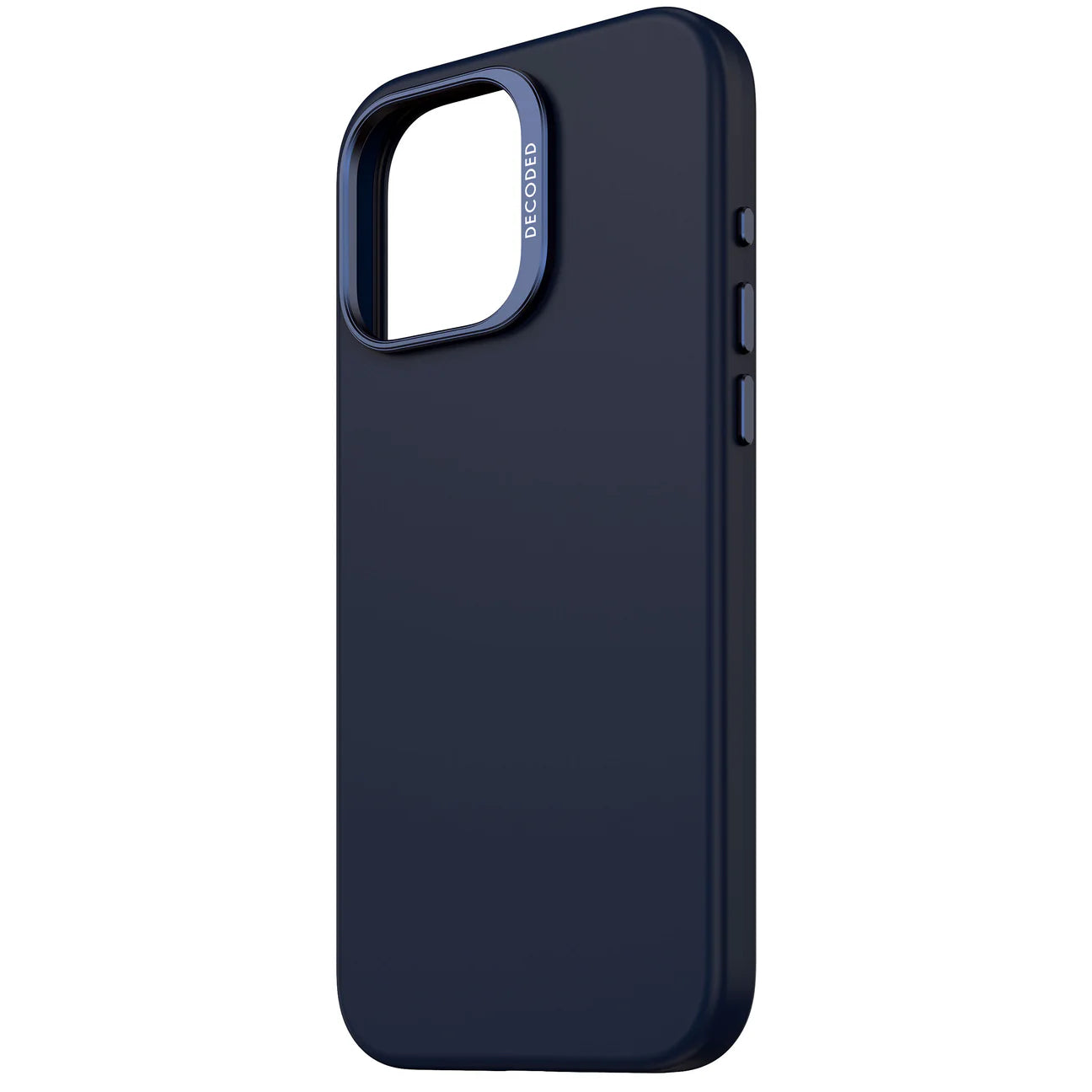Funda de silicona para iPhone 16 Pro con MagSafe Blue Print Decoded