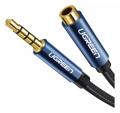 Cable Extensor De Audio 1 Metro / Soporta Micrófono Ugreen