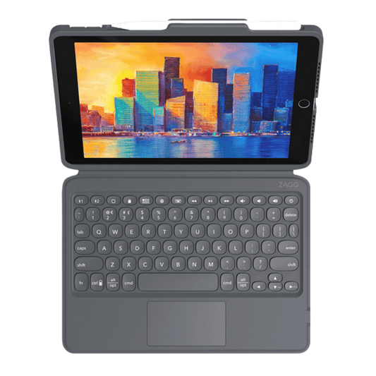Teclado Zagg Pro Keys con trackpad para iPad de 10,2" - Inglés