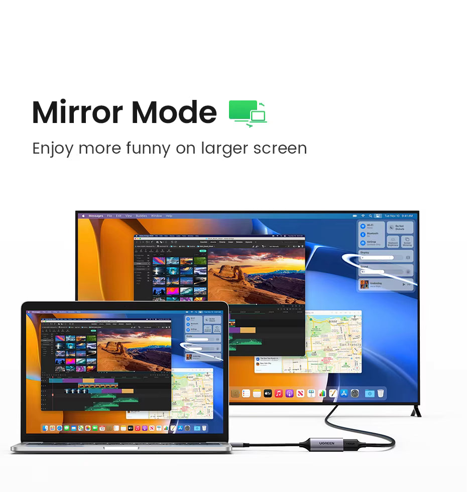 Adaptador USB-C a HDMI 60hz Ugreen