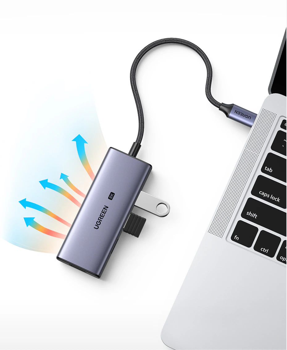 HUB USB-C 4 en 1 8K 30Hz Ugreen