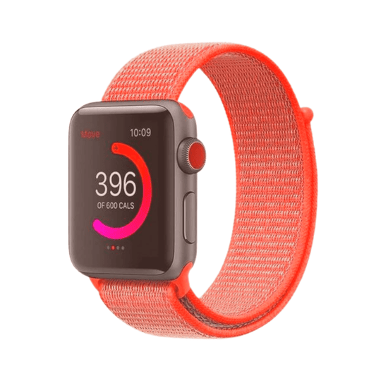 Pulsera para Apple Watch Nylon Naranjo 42-44-45mm