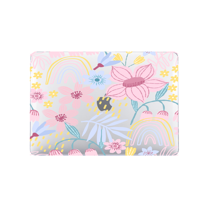 Protector para Macbook Air 13.3´ Pink flowers (A1932/A2179/A2337 M1)