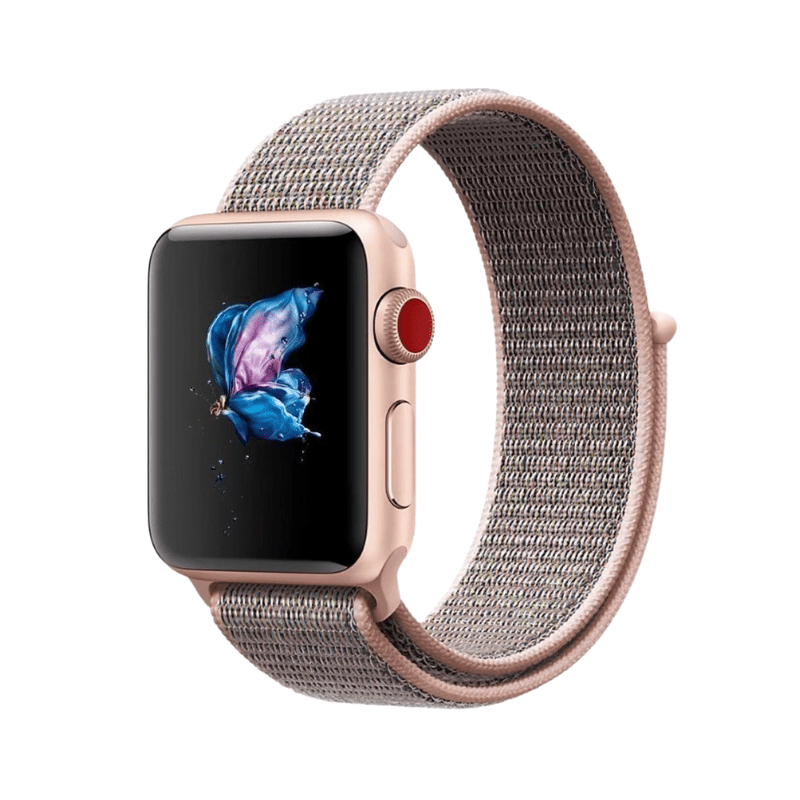 Pulsera para Apple Watch Nylon Rosado 38-40-41mm