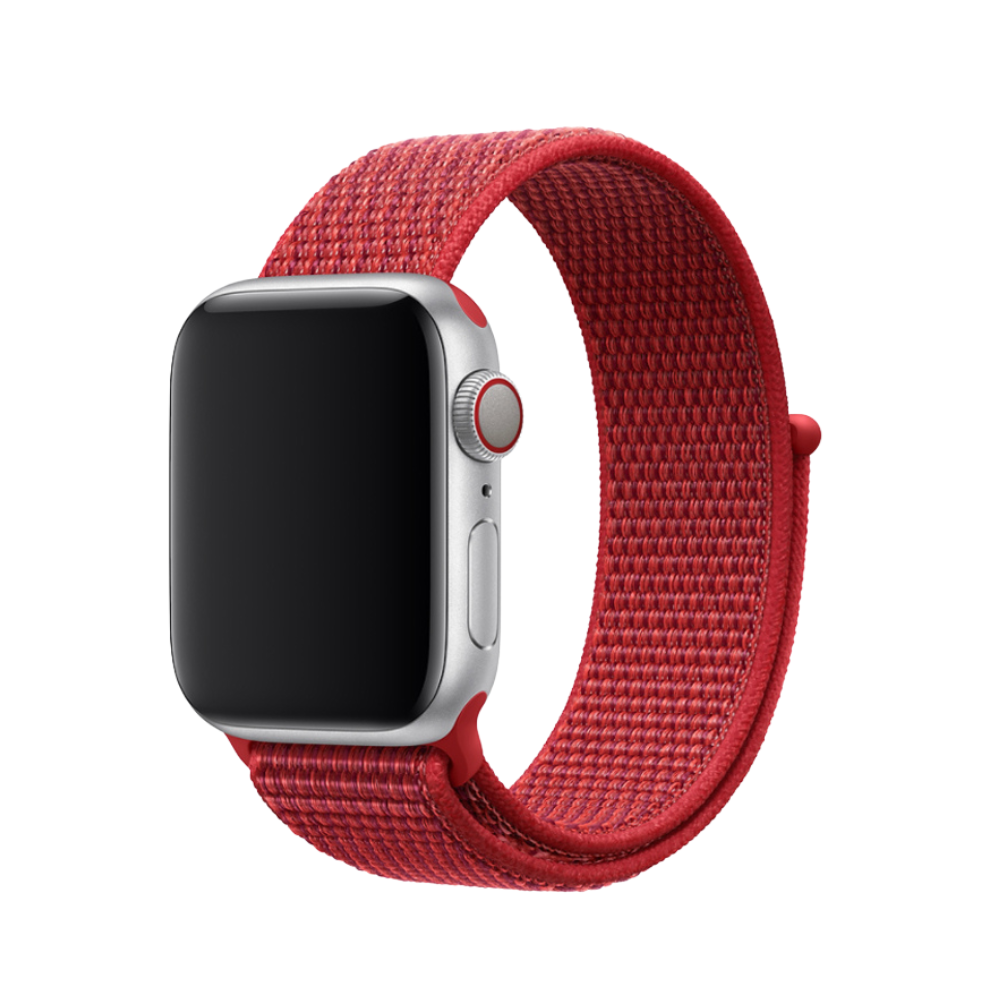 Pulsera para Apple Watch Deluxe Series Sport3 Loop Red 38-40-41- 42mm Devia