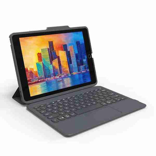 Teclado Zagg Pro Keys con trackpad para iPad de 10,2" - Inglés