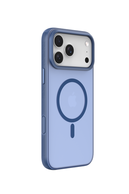 Funda para iPhone 17 Pro Max con MagSafe Joy Elegant Azul Comma