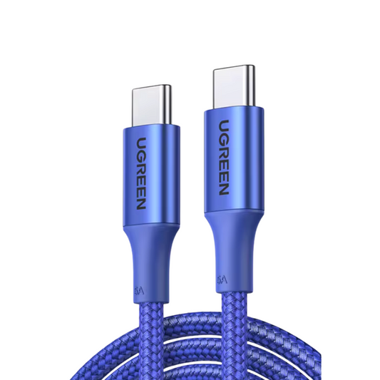Cable de carga USB-C 2 metros 100w Azul Ugreen
