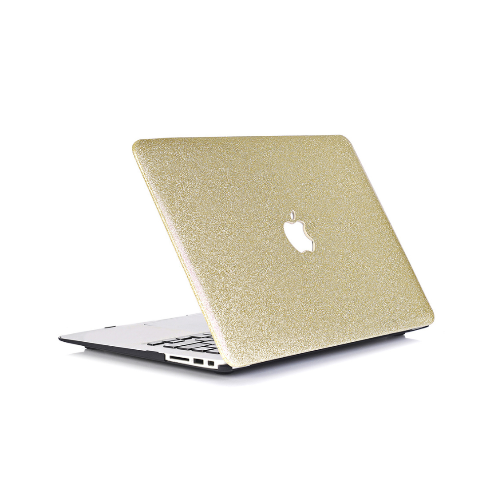 Protector Externo Macbook Air 13.3´ Glitter Gold (A1932/A2179/A2337 M1)