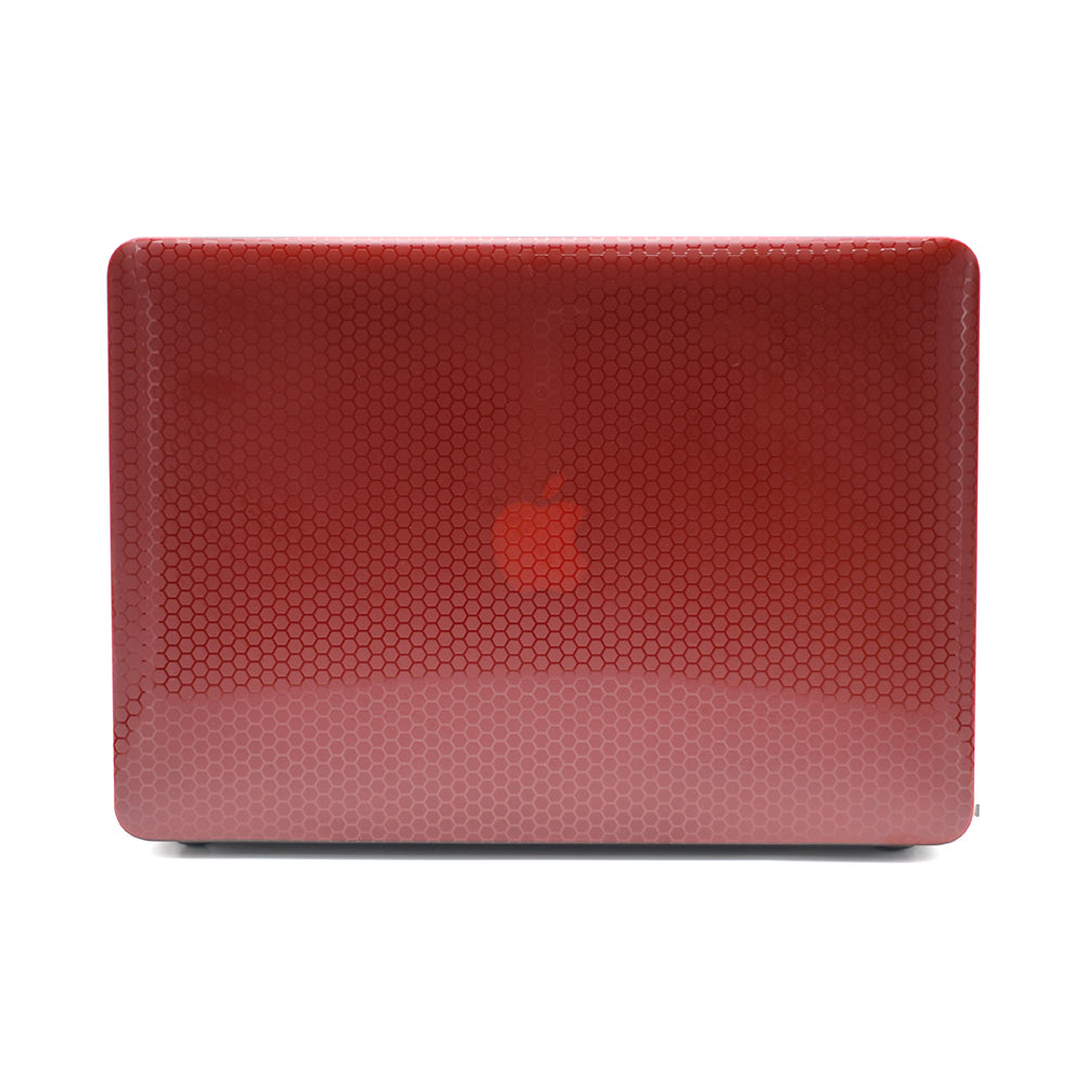 Protector Externo Macbook Air 13.3´ Burdeo Honeycomb (A1932/A2179/A2337 M1)