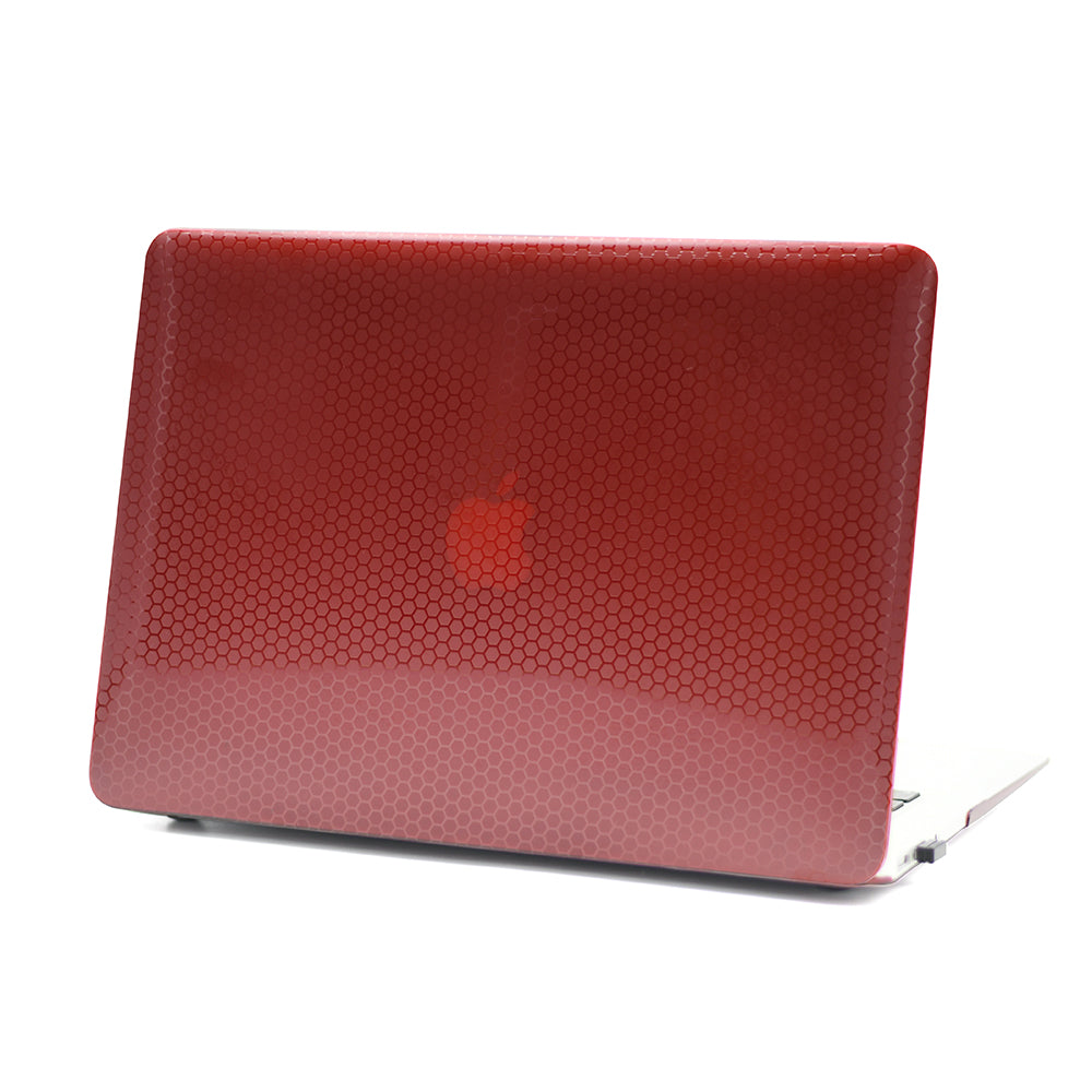 Protector Externo Macbook Air 13.3´ Burdeo Honeycomb (A1932/A2179/A2337 M1)