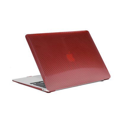 Protector Externo Macbook Air 13.3´ Burdeo Honeycomb (A1932/A2179/A2337 M1)